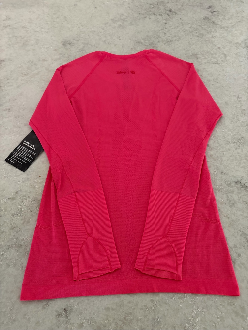 Disney x Lululemon Swiftly Long Sleeve Shirt - Lip Gloss Pink/Size 6 - Picture 2 of 4